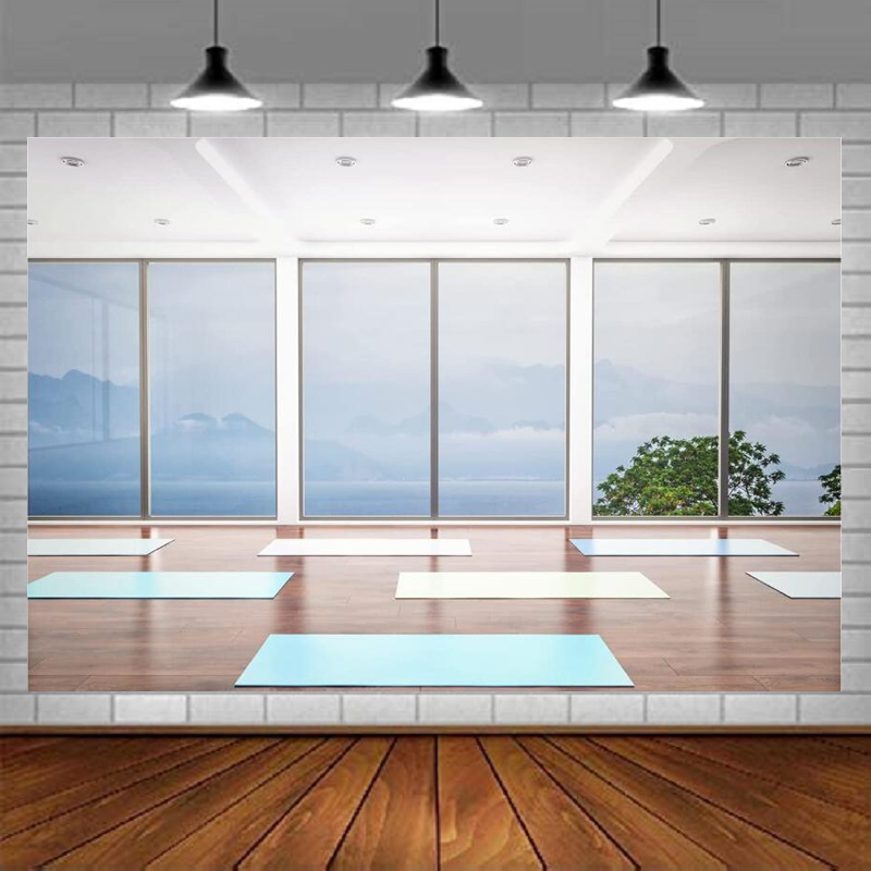 Yoga Fitness Gym Photos - 피트니스 요가 사진 배경막 체육관 장식
