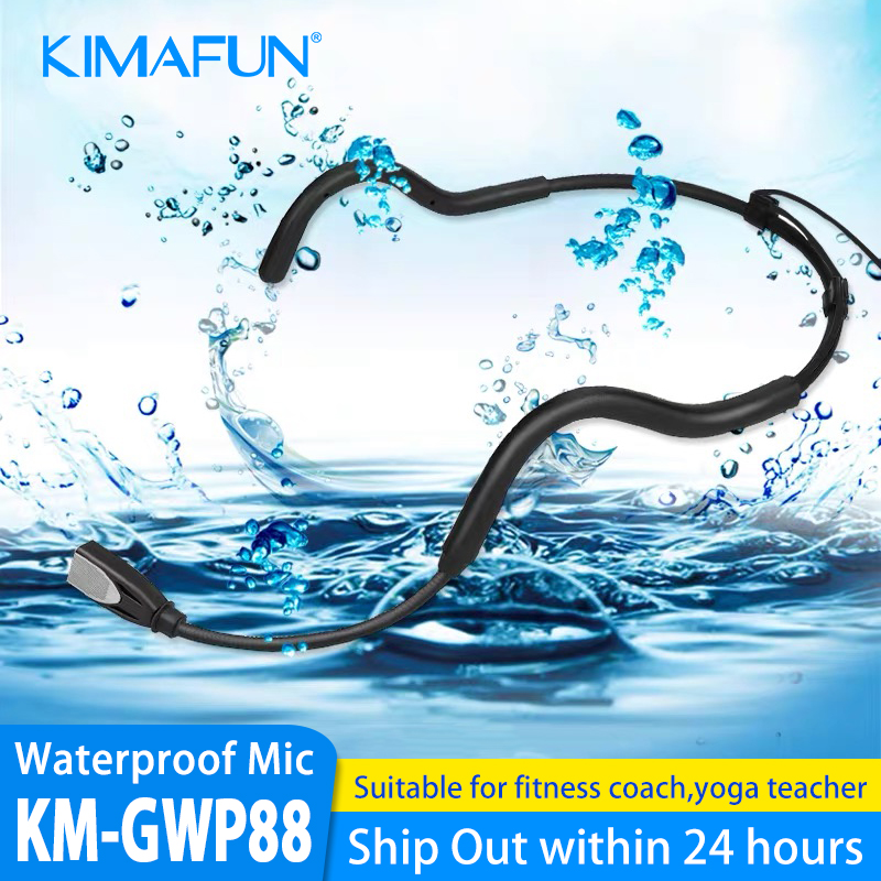 Yoga Fitness Teacher - KIMAFUN 2.4G 무선 헤드셋 마이크 피트니스