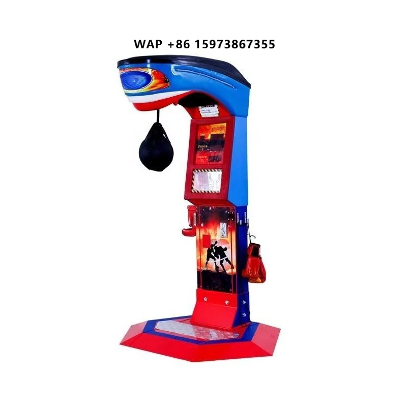 Boxing Punching Bag - 듀얼 결제 방식의 아케이드 카드/코인 작동식