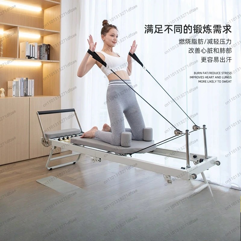 Yoga Fitness Reformer - 홈 피트니스 필라테스 리포머 기구, 체중