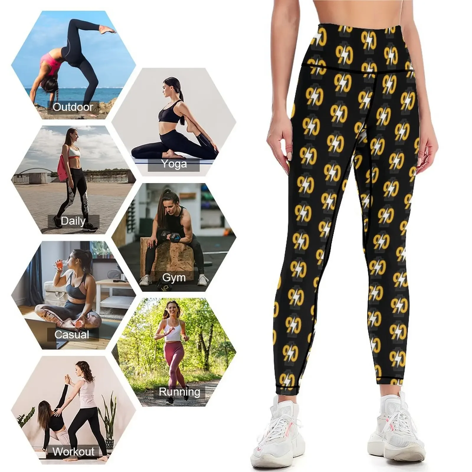 90와트 출력 (*오리지널 디자인*) 레깅스 피트니스  - Yoga Fitness Power Yoga 리뷰 및 가격