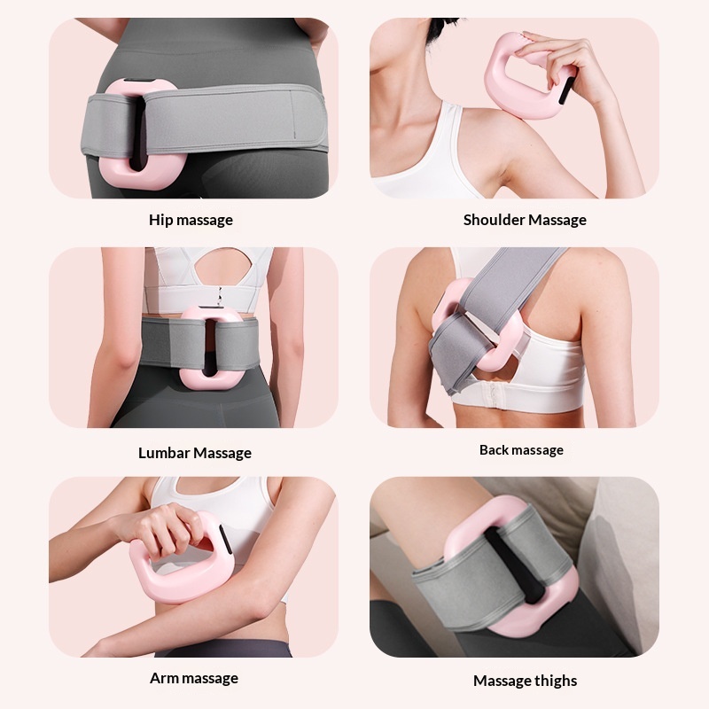 미니 충전식 진동 근막 마사지 링 근육 마사지기 지방  - Yoga Fitness Power Yoga 리뷰 및 가격