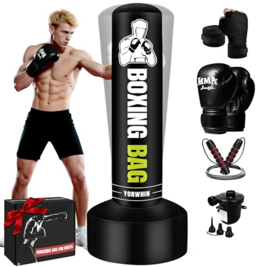 성인 청소년용 70인치 독립형 펀칭백, 스탠드 포함,  - Boxing Punching Bag 리뷰 및 가격