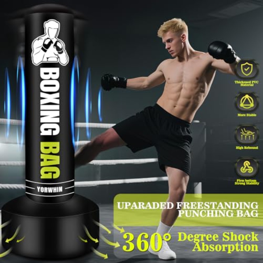 성인 청소년용 70인치 독립형 펀칭백, 스탠드 포함,  - Boxing Punching Bag 리뷰 및 가격